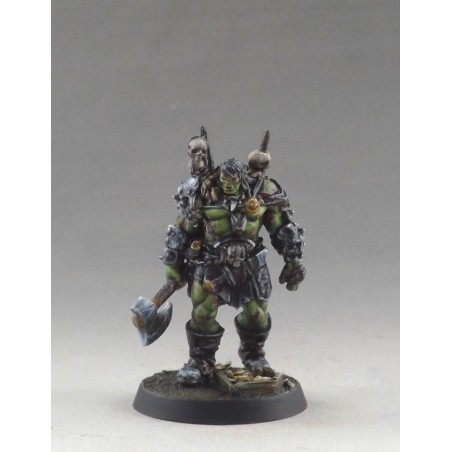 Orc quest Figurine proto schémas couleur vitrine/studio