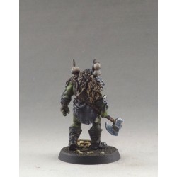 Orc quest Figurine proto schémas couleur vitrine/studio