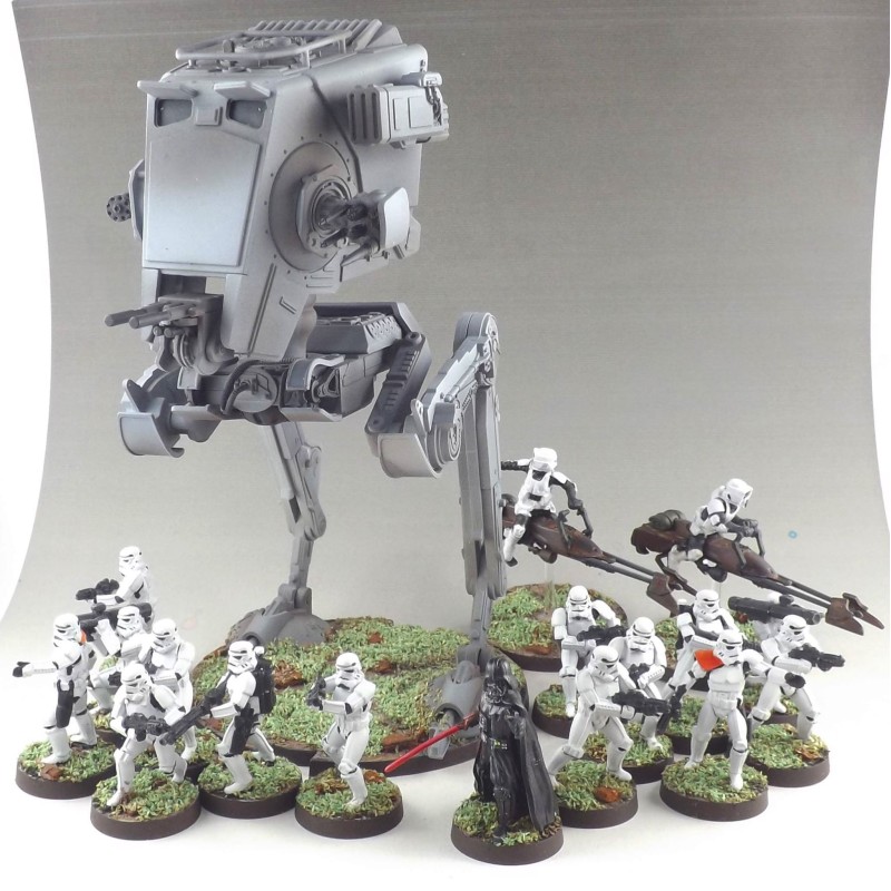 Armée STAR WARS LÉGION empire Endor