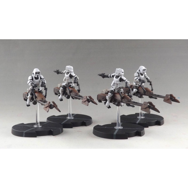 Escouade speeder bike empire Star wars Légions