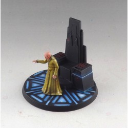 Diorama trône admiral snoke star wars 32mm print 3d