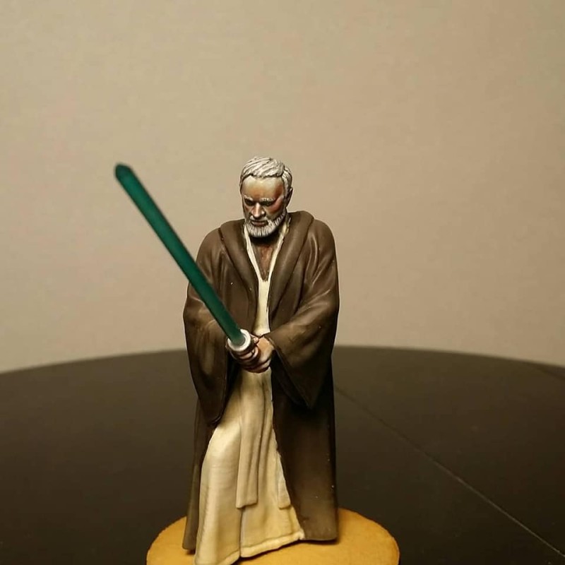 Statuette Obi-Wan Kenobi print 3d ind